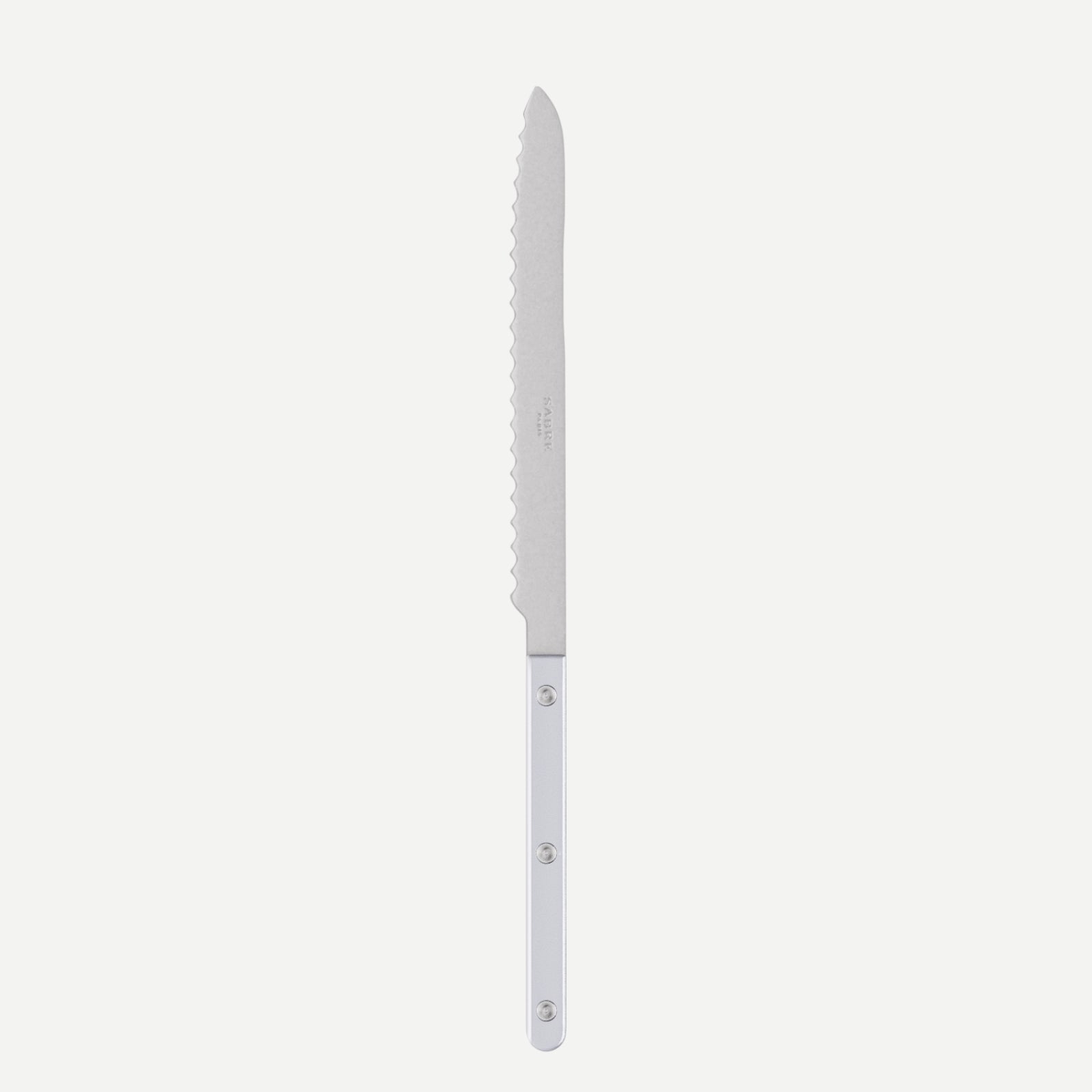Bistrot Vintage Pearly, Blanc - Couteau à pain