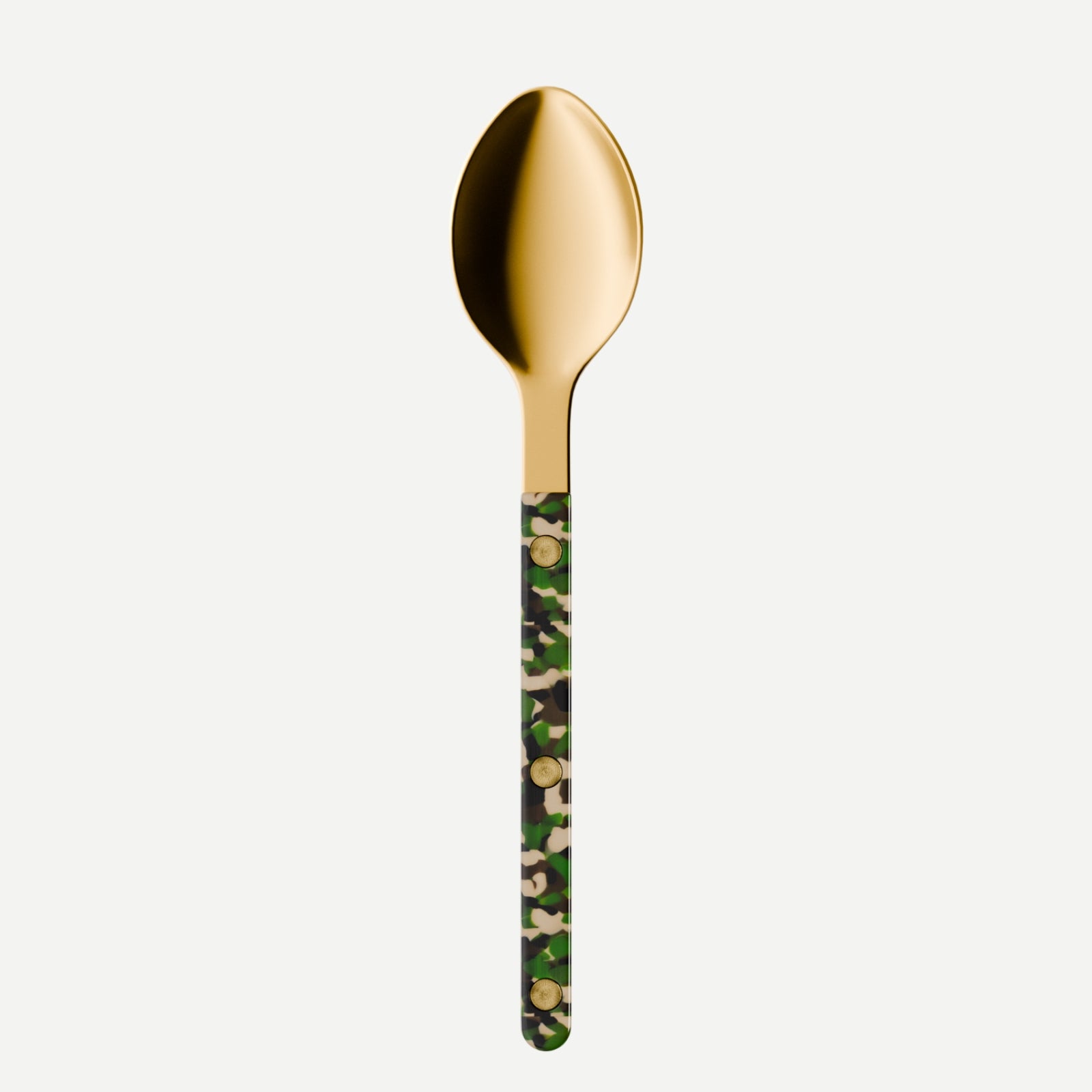 Bistrot Gold color Camouflage, Camouflage - Dessert spoon