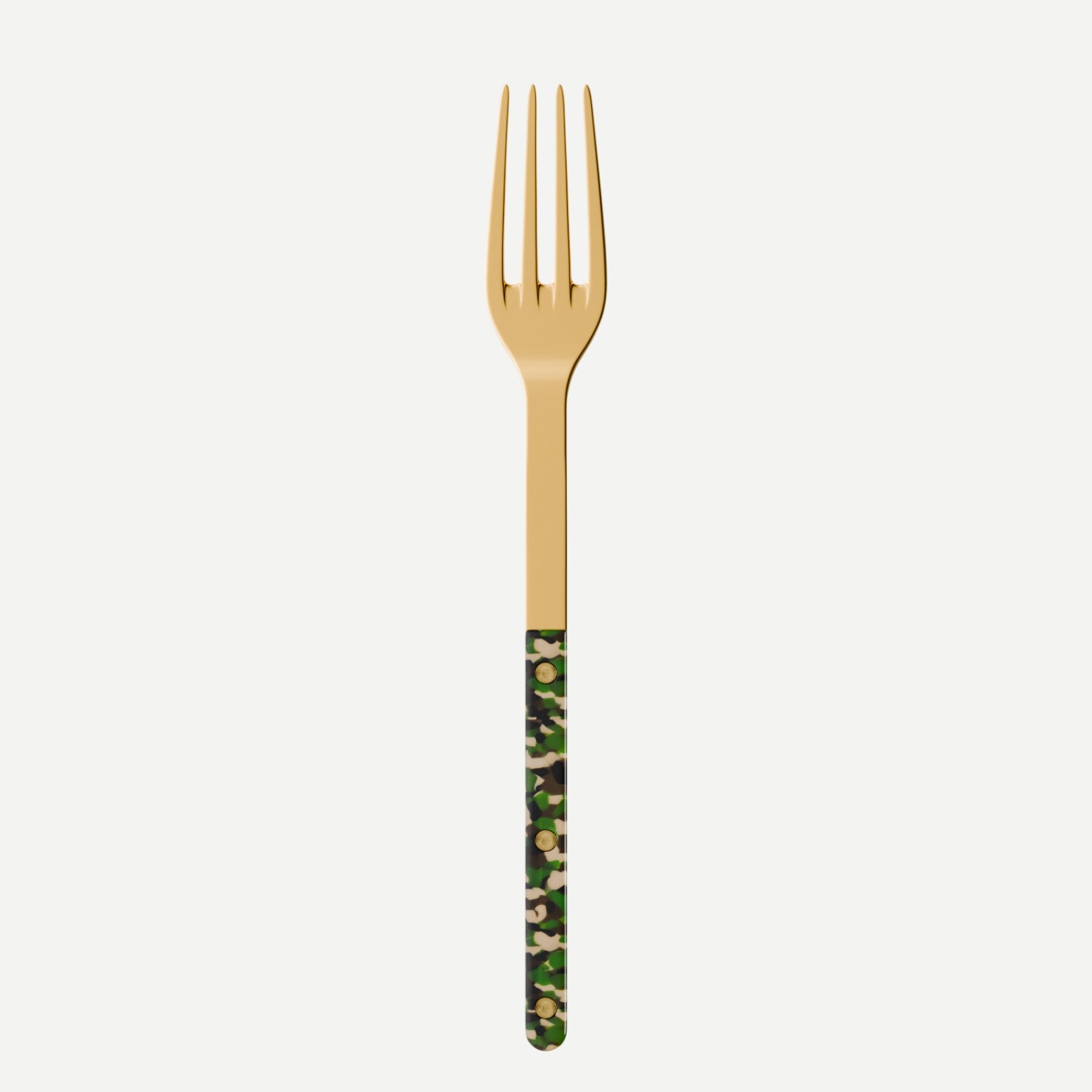 Bistrot Gold color Camouflage, Camouflage - Serving fork