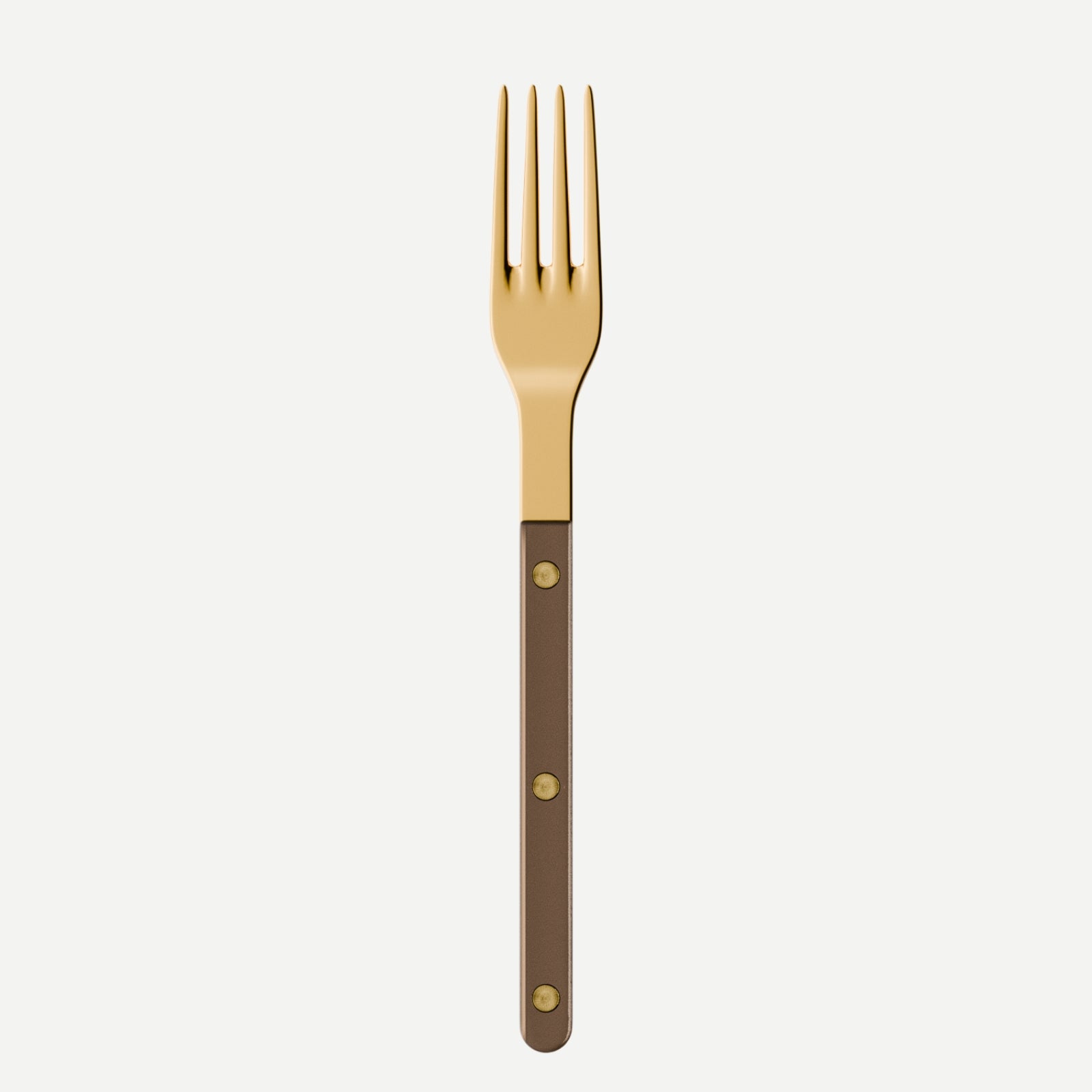 Bistrot Gold Pearly, Marron - Fourchette de table
