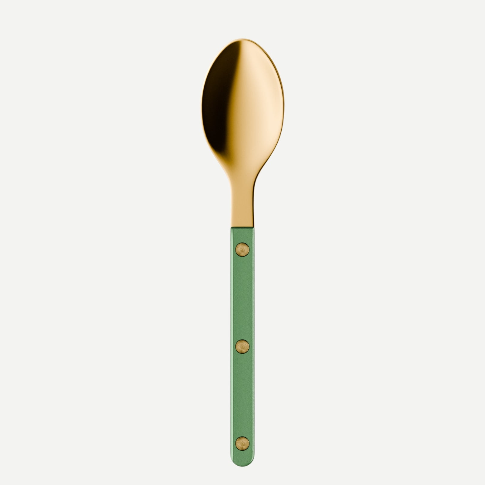 Bistrot Gold Pearly, Vert jardin - Petite cuillère