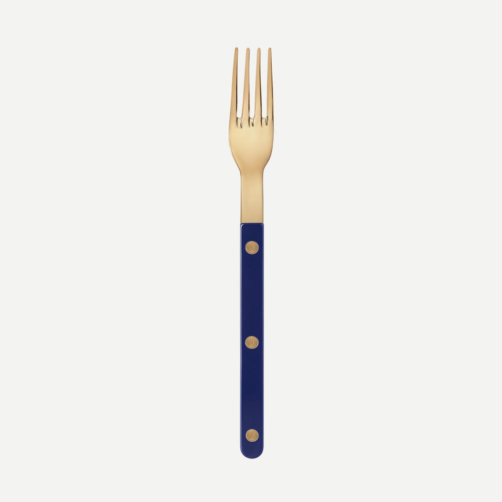 Bistrot Gold Uni, Bleu marine