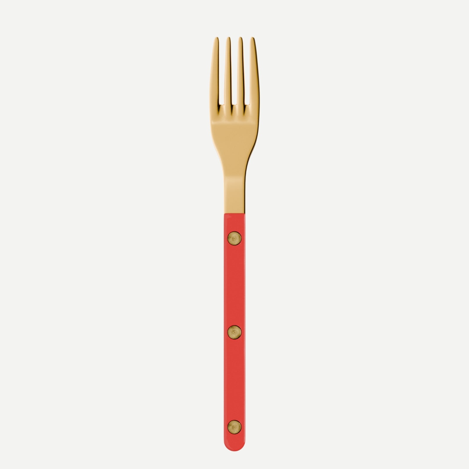 Bistrot Gold Solid, Red - Salad fork