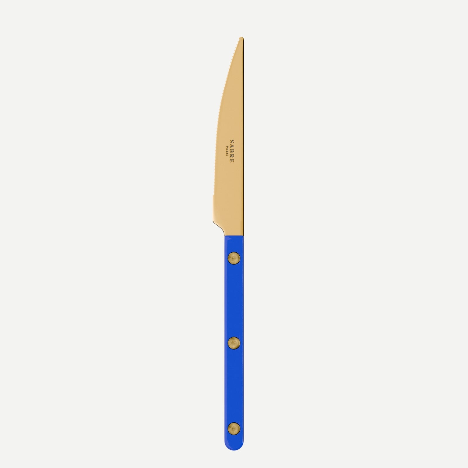 Bistrot Gold Solid, Lapis blue - Dessert knife