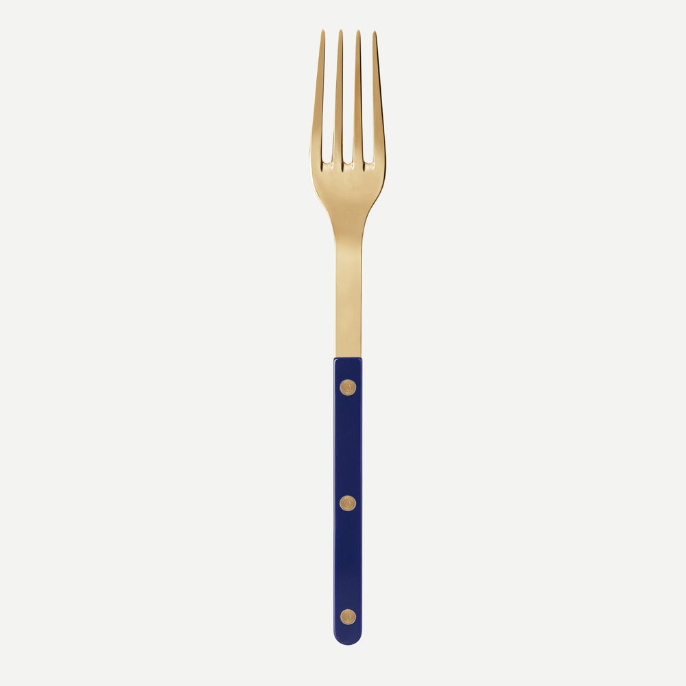 Bistrot Gold Uni, Bleu marine