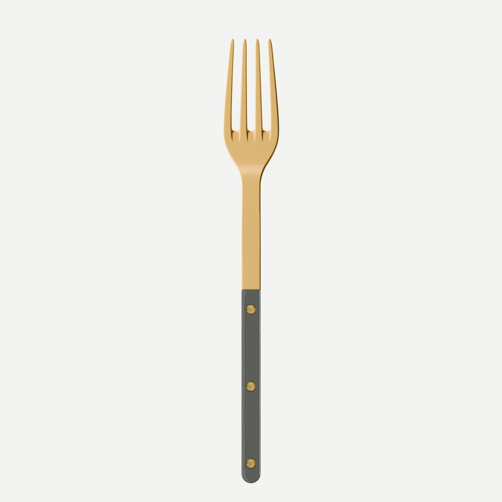 Bistrot couleur Gold Uni, Anthracite - Fourchette de service