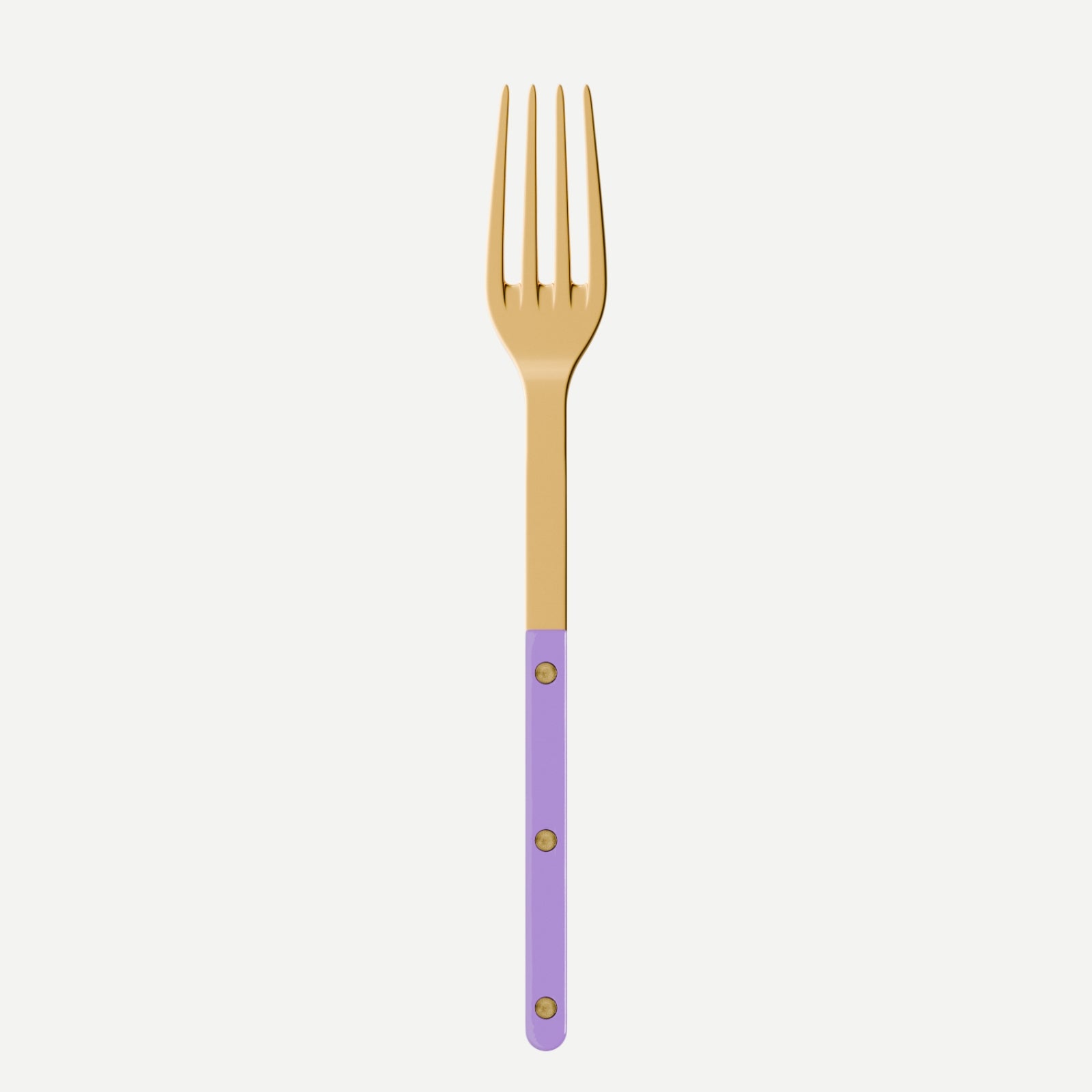 Bistrot couleur Gold Uni, Mauve - Fourchette de service