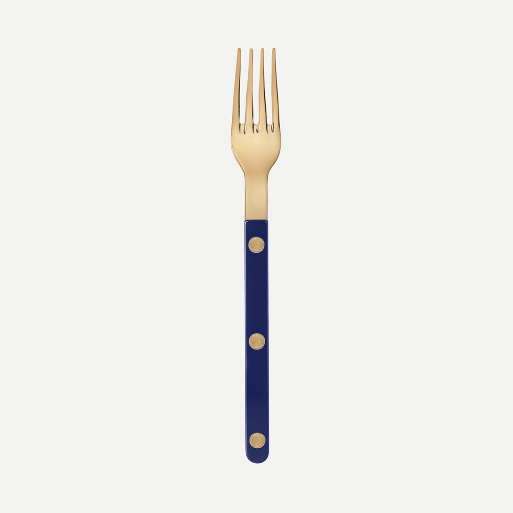 Bistrot Gold Uni, Bleu marine