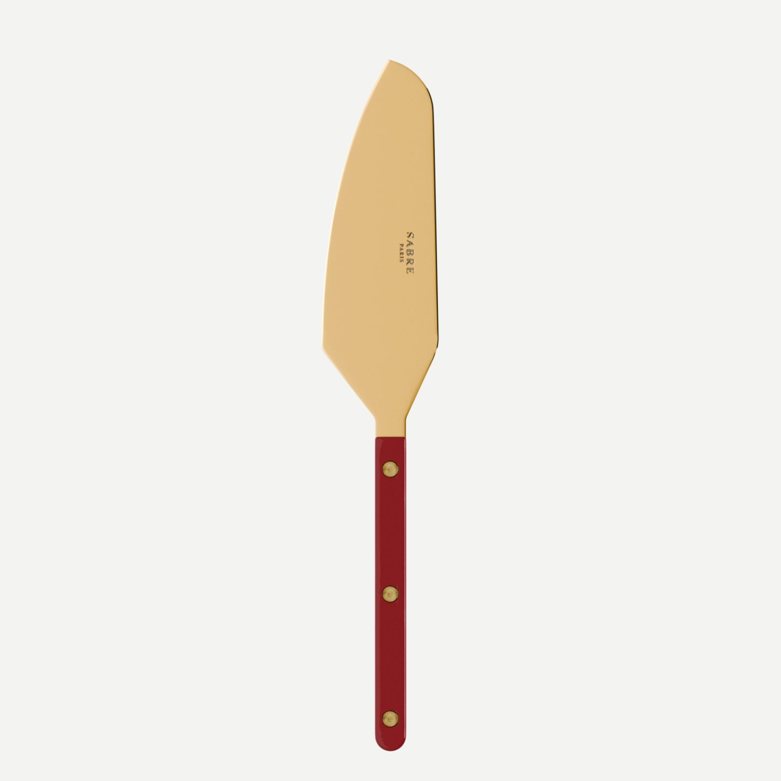 Bistrot Gold Solid, Burgundy - Tart slicer