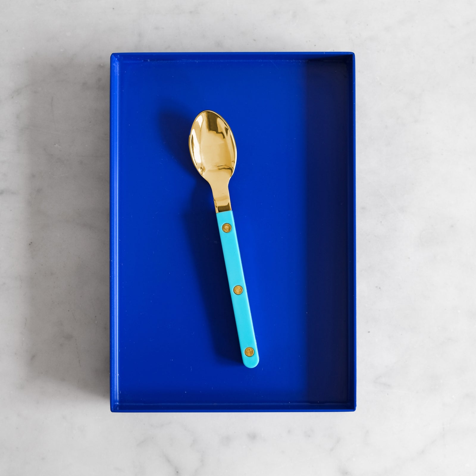 Bistrot Gold Uni, Turquoise