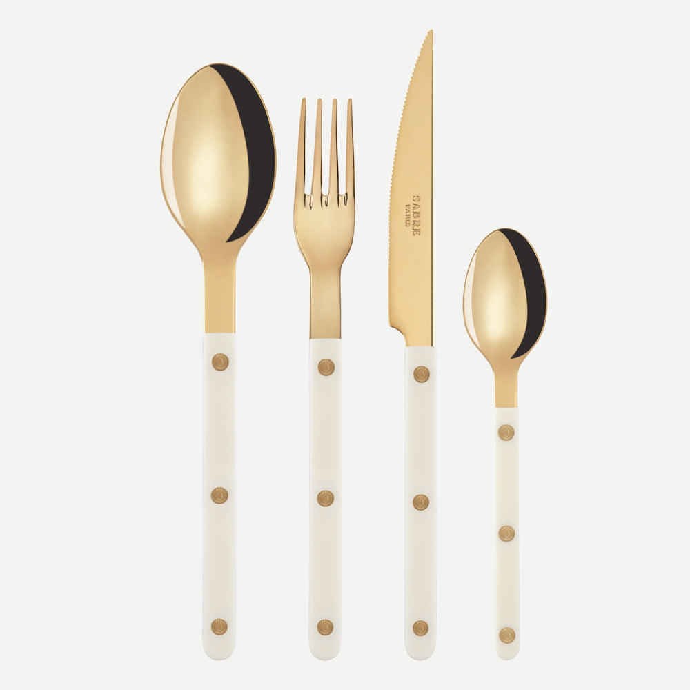 Bistrot Gold Solid, Ivory