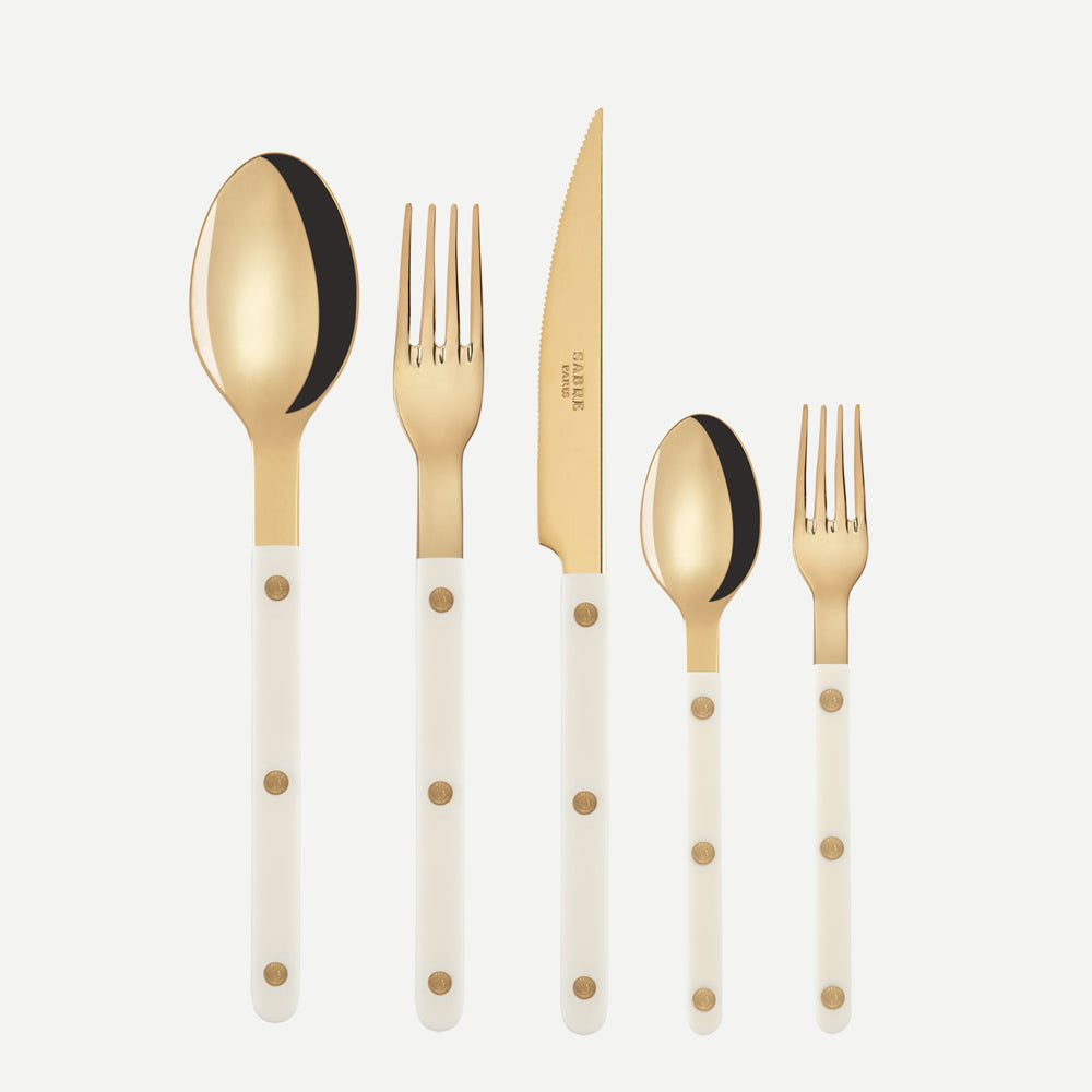 Bistrot Gold Solid, Ivory