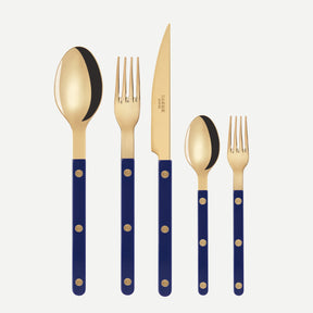 Bistrot Gold Solid, Navy blue