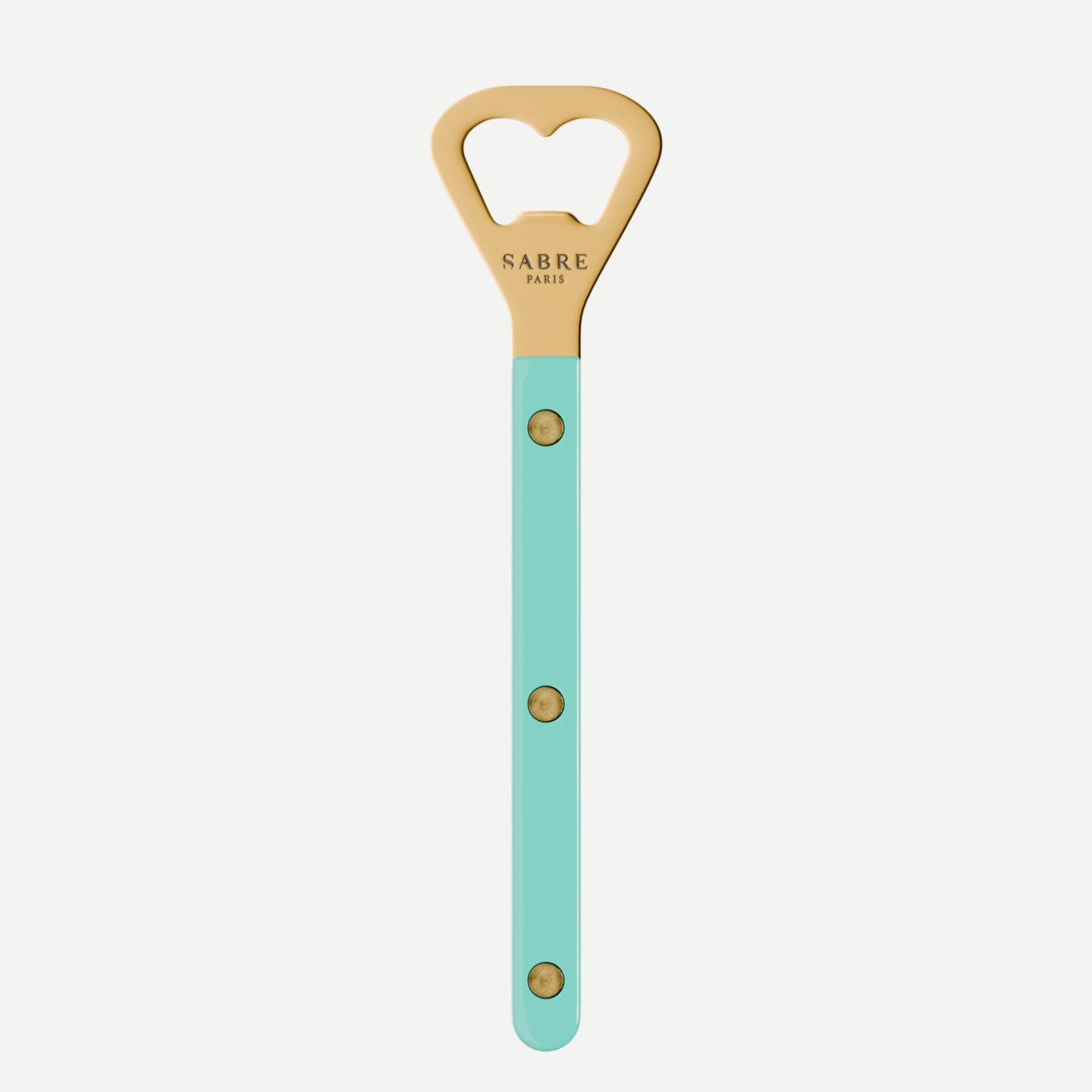Bistrot Gold Solid, Turquoise - Bottle opener