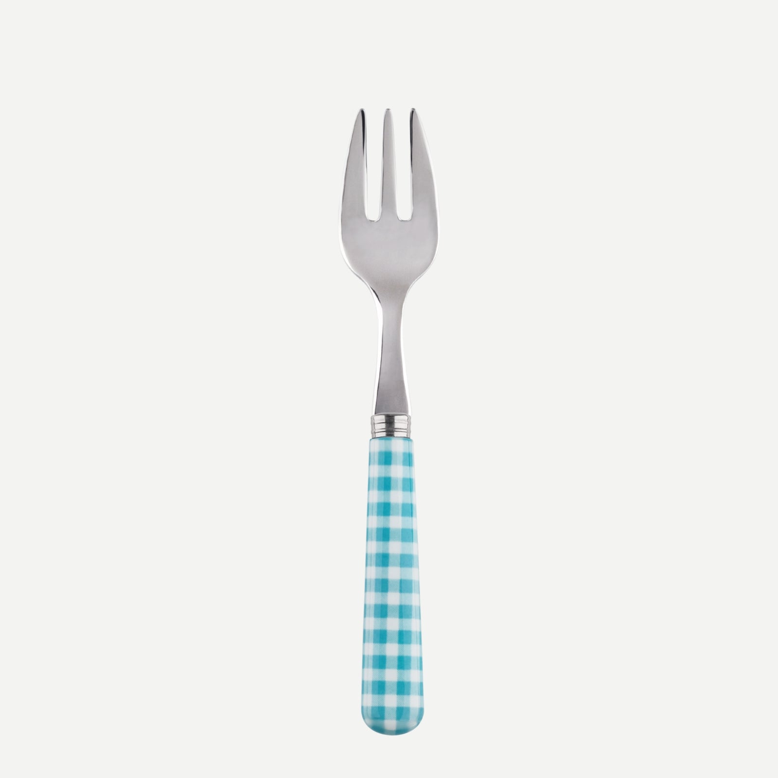 Gingham, Turquoise