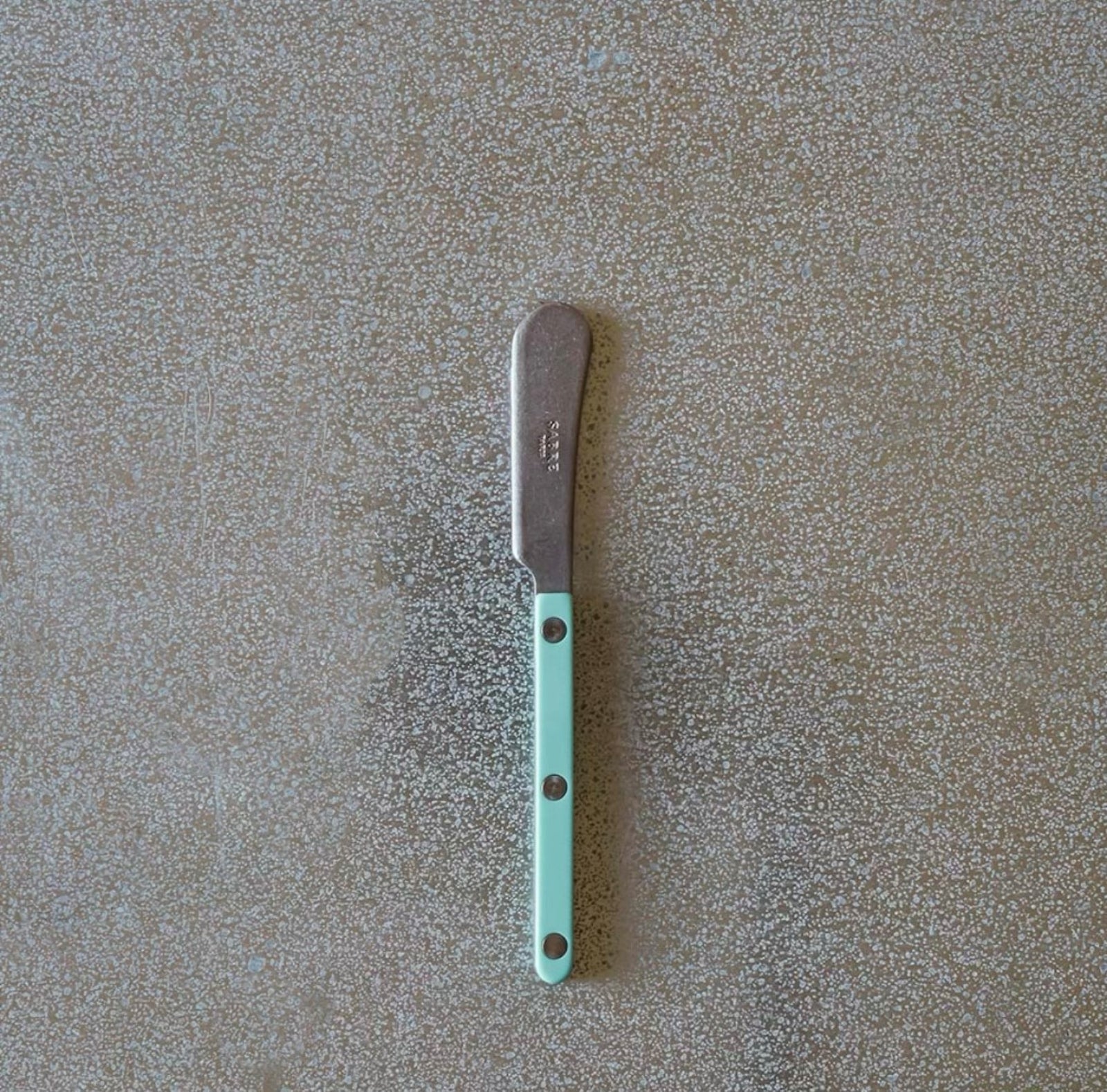 Bistrot vintage uni mat,Vert pastel